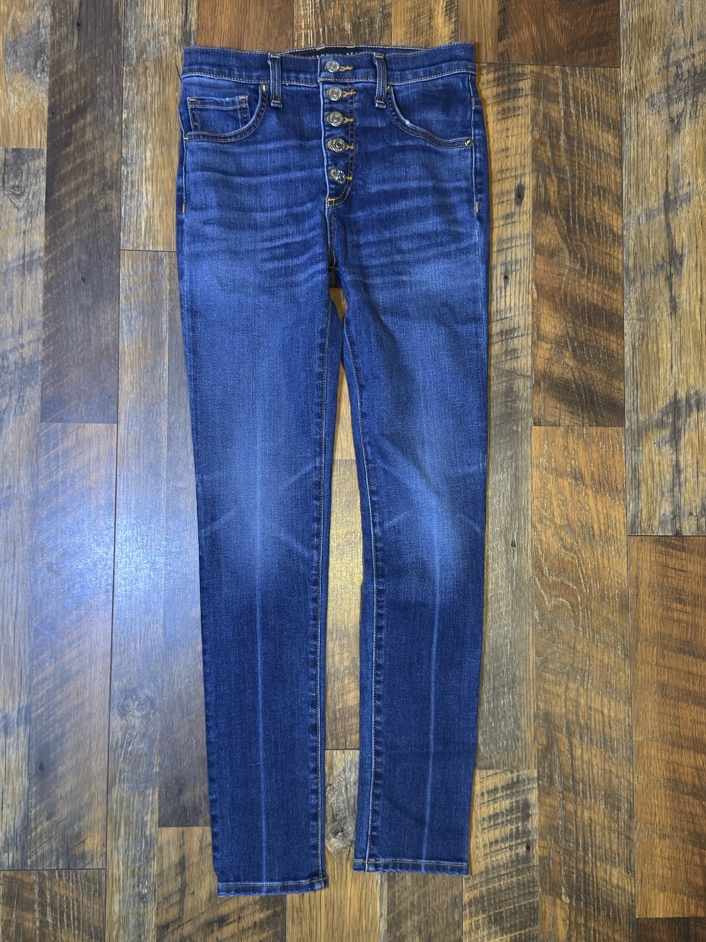 Veronica Beard Debbie Skinny High Rise Jeans Nantucket size 25